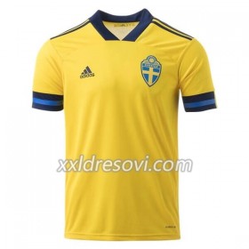 Švedska Domaći Nogometni Dres Euro 2020